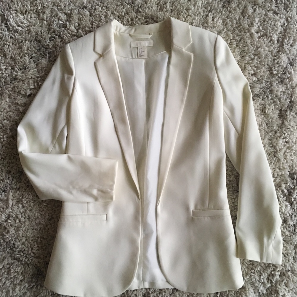 H&M White Blazer